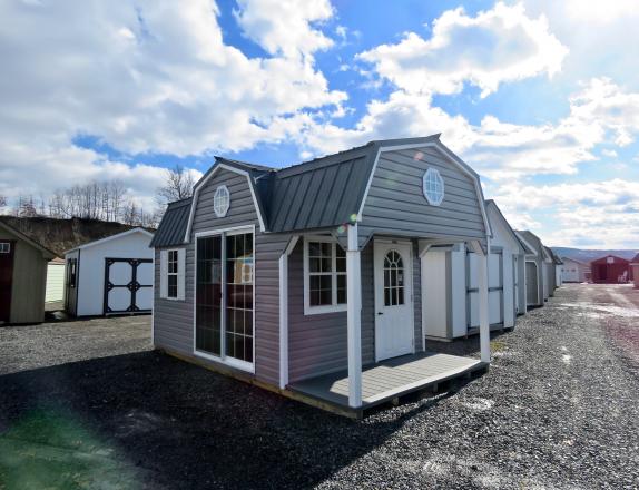 10 x 18 Gambrel Storage Shed