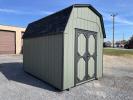 8'x12' Highwall Dutch Barn with shelves from Pine Creek Structures in Harrisburg, PA